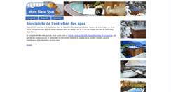 Desktop Screenshot of montblancspas.com